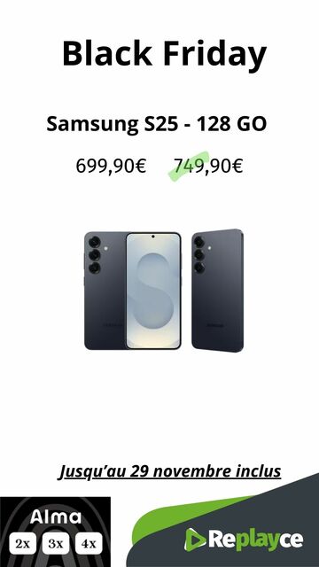 Galaxy S25 128 GO