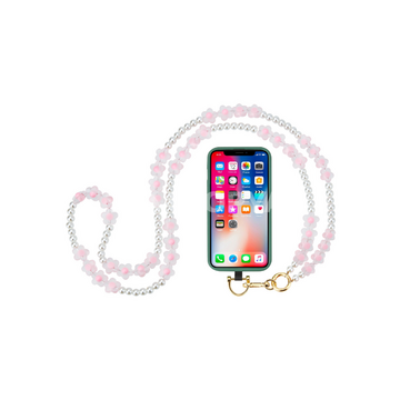 tour de cou bijoux perles fleurs